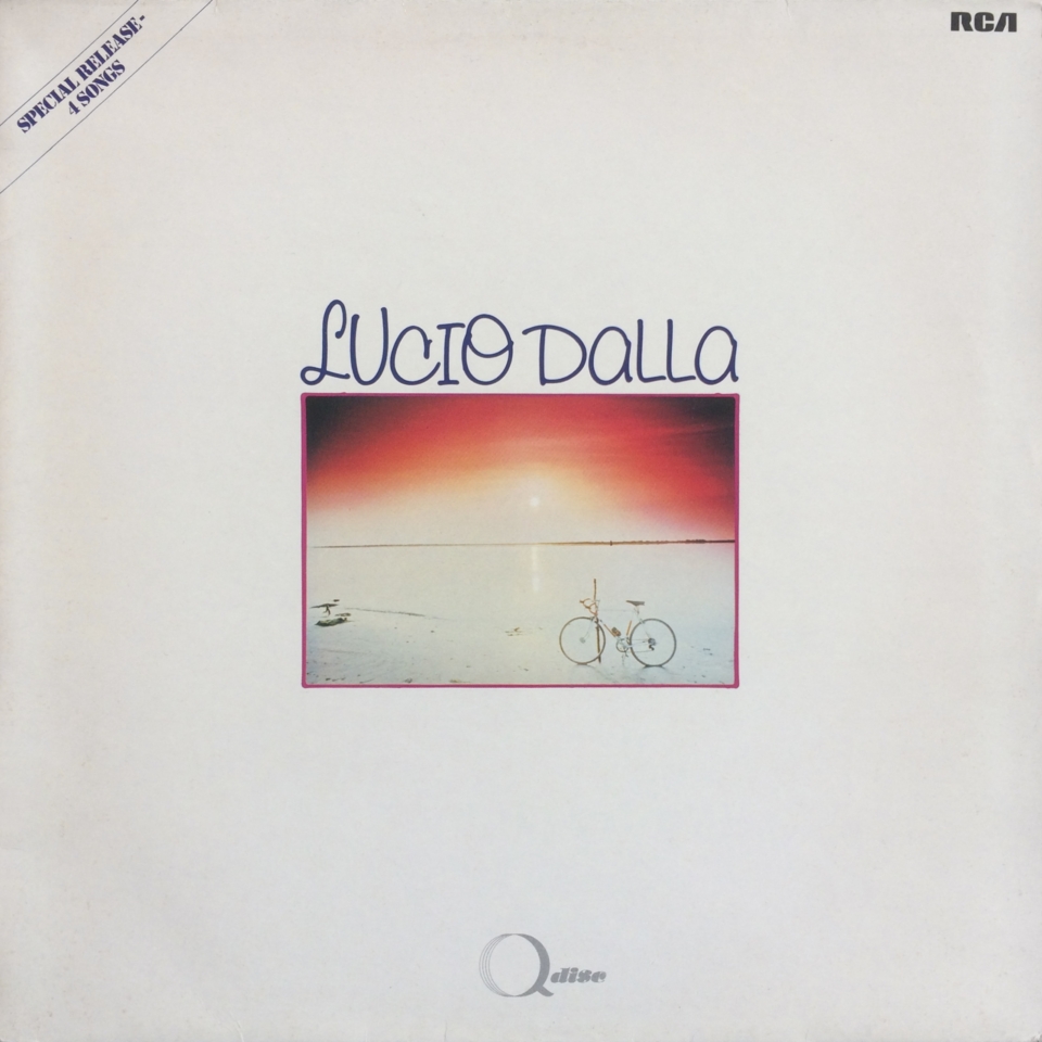 Lucio Dalla ‎ Q Disc – RCA Victor ‎– PG 33420 Germany 1981