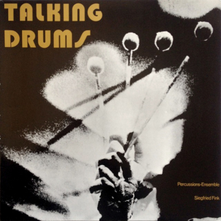 Vinyl LP Siegfried Fink – Talking Drums (1973)