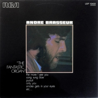 Vinyl LP Andre Brasseur ‎– The Fantastic Organ (1973)