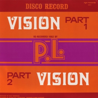 Vinyl 12" ZYX Records - P.L. ‎– Vision (1982)