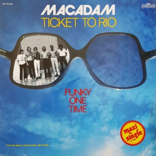 Macadam ‎– Ticket To Rio (Maxi-Single ‎– 1979)