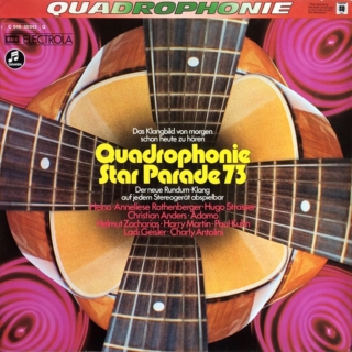 Quadrophonie Starparade 73 (1972) various vinyl LP