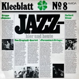 Kleeblatt No. 8 – JAZZ hier und heute (1983)